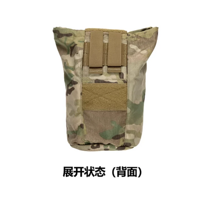 Folding Recycling Bag Tactical Outdoor Belt Waist Accessories Sundry Pouch