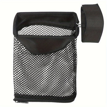 Nylon Mesh Bullet Shell Catcher Bag Tactical Military Ammo Brass Trap Spent Casing Collection Storage Pouch For Hunting Shooting