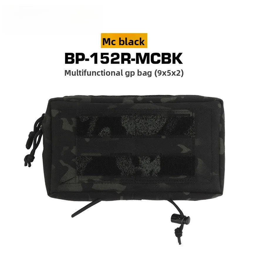 MOLLE Attach Tactical Waist Belt Accessory Pouch DIY Expansion Storage Bag for Tactical Vest