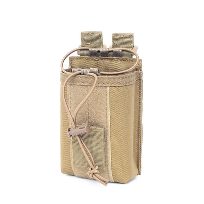 Nylon Molle Radio Pouch Walkie Talkie Holder Bag Sports Pendant Hunting Magazine Mag Pouch Outdoor Gear