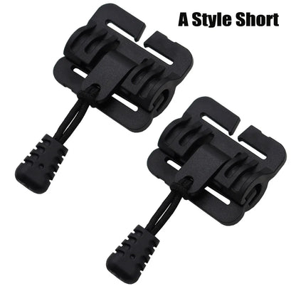 1 Pair Tactical Vest Quick Release Buckle Rapid Open Connector Hunting Vest Cummerbund Shoulder Webbing Connector Accessories