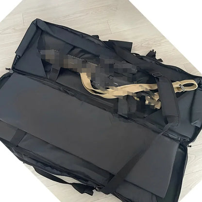Tactical Rifl Bag Double Gun Case Waterproof Carbine Backpack Molle System Outdoor Hunting Reinforce Rucksack Transportation Bag