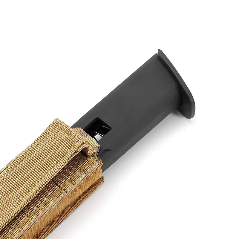 OPHIDIAN Laser Cut Mole 9mm Magazine Pouch for Gk 17 M9 Single Magazine Pouch Flashlight Pouch Knife Holster Hunting Gear