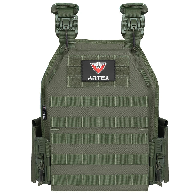 ARTEX Quick Realse 1000D Nylon Modular Cutting Tactical Hunting Vest Personal Protective for Hunting Black Chaleco Tactico