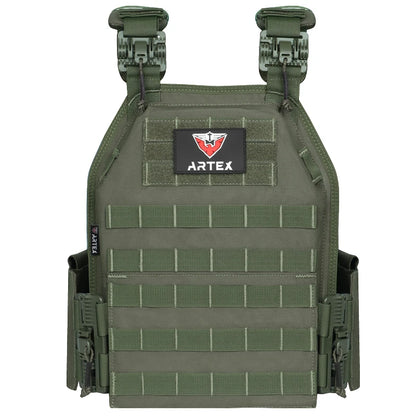 ARTEX Quick Realse 1000D Nylon Modular Cutting Tactical Hunting Vest Personal Protective for Hunting Black Chaleco Tactico