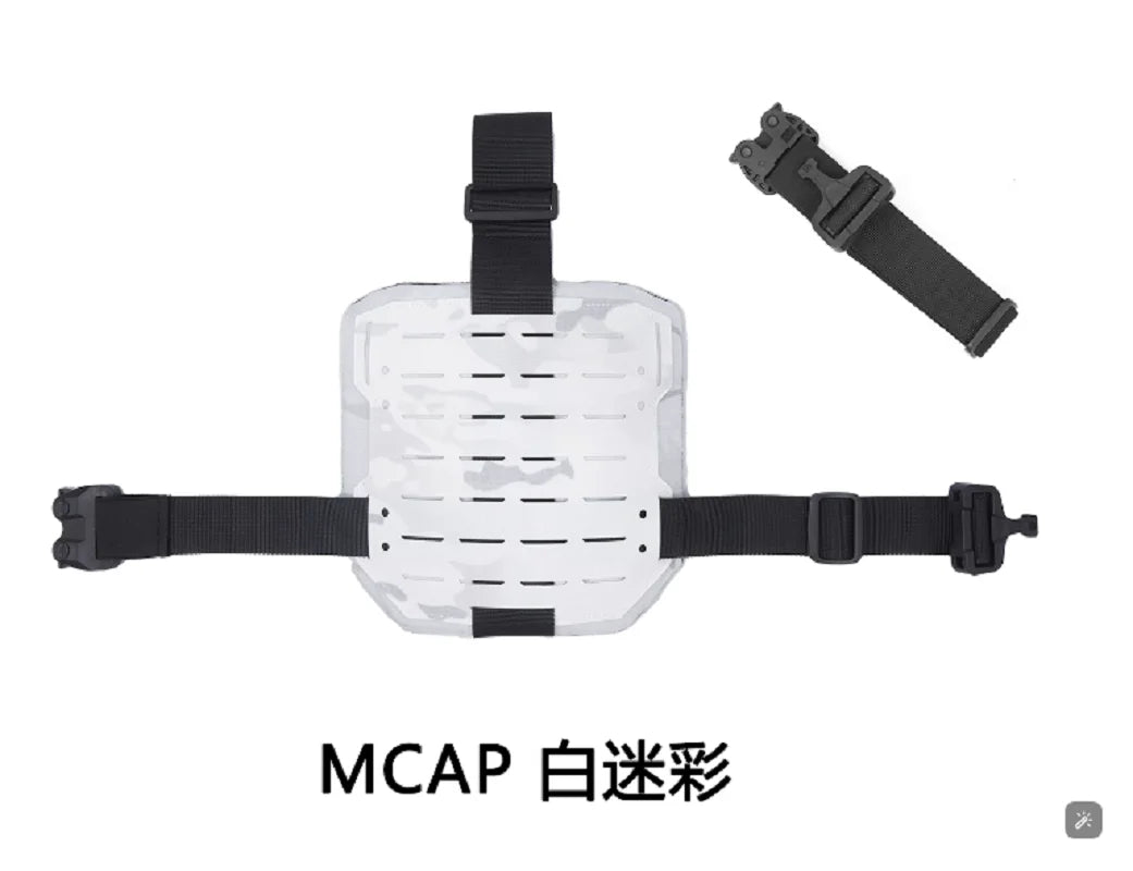 Outdoor Sports - Magnetic Snap Quick Release  Vest And Accessories White