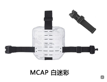 Outdoor Sports - Magnetic Snap Quick Release  Vest And Accessories White