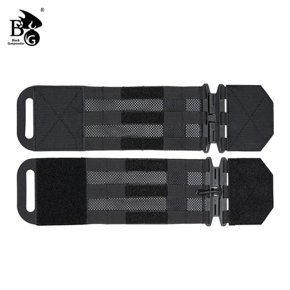 Magnetic Quick-Release Buckle Set  Molle 3-Band Design, Compatible with Tactical Vests for Hunting