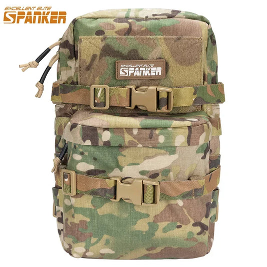 EXCELLENT ELITE SPANKER Tactical Hydration Bag Water Bladder Carrier MOLLE Pouch Hunting Cycling Bags Outdoor Hydration Backpack