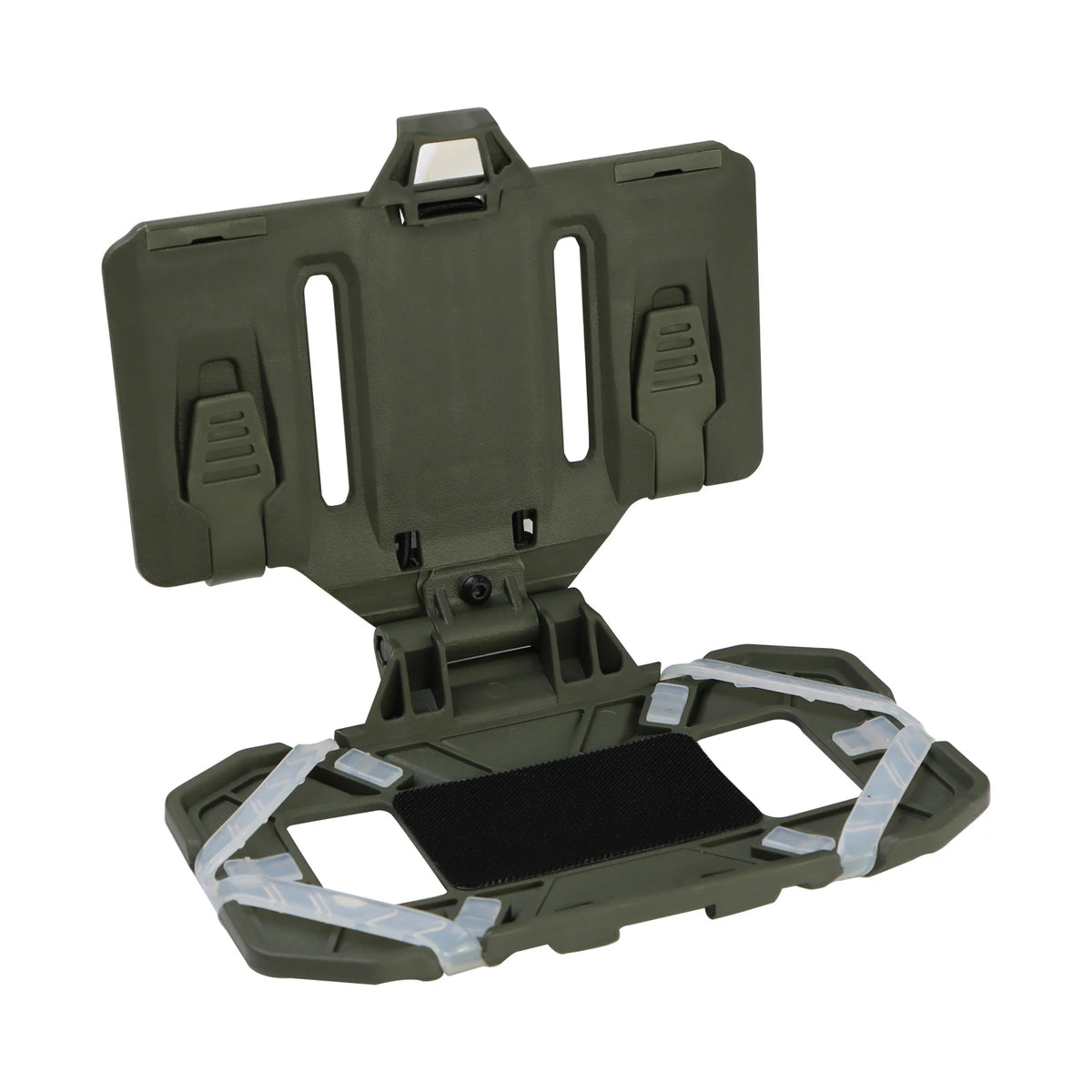 BOOIU New MOLLE Foldable Navigation Board Airsoft Mobile Phone Holder Mount Airsoft Hunting  Tactical Vest Chest Outdoor Gear