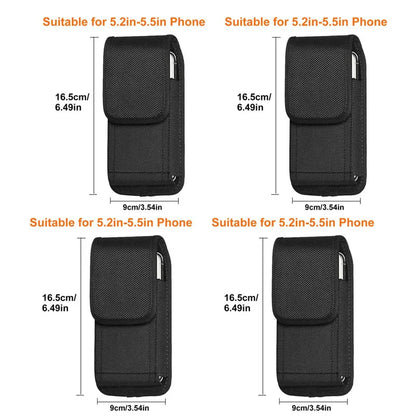 1/2/3/4pcs Tactical Molle Phone Pouch Outdoor Sports Waist Fanny Pack Mobile Phone Case Hunting Belt Waist Bags