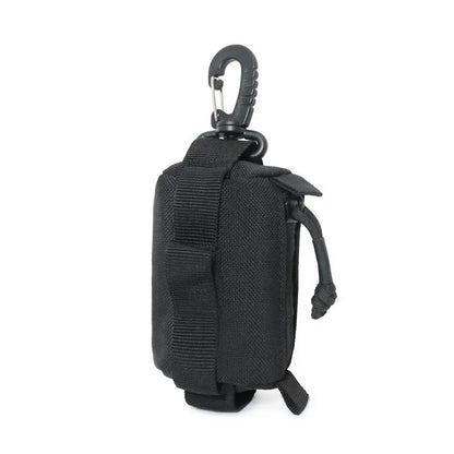 Outdoor Buckle Bag EDC Pouch Zipper Key Card Holder Small Tools Bag Portable Wallet Pouch Outdoor Hunting Waist Bags