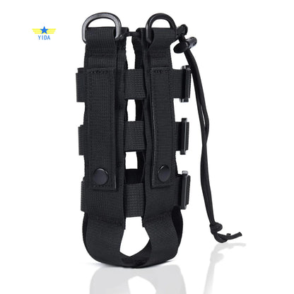 Molle Water Bottle Holder Pouch for Backpack Water Bottle Holder Molle Pouch Adjustable Belt Molle Pouches Water Bottle Carrier