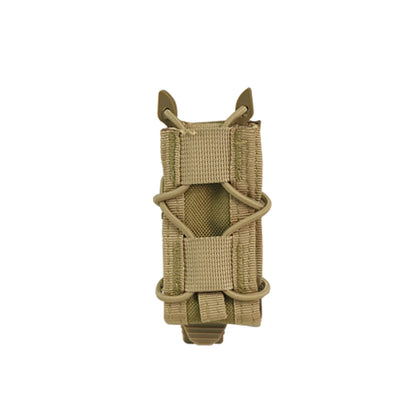 Tactical Magazine Pouch Single Mag Holster Molle Flashlight Pouches Torch Holder 9MM Pistol Magazine Pouch EDC Waist Bag