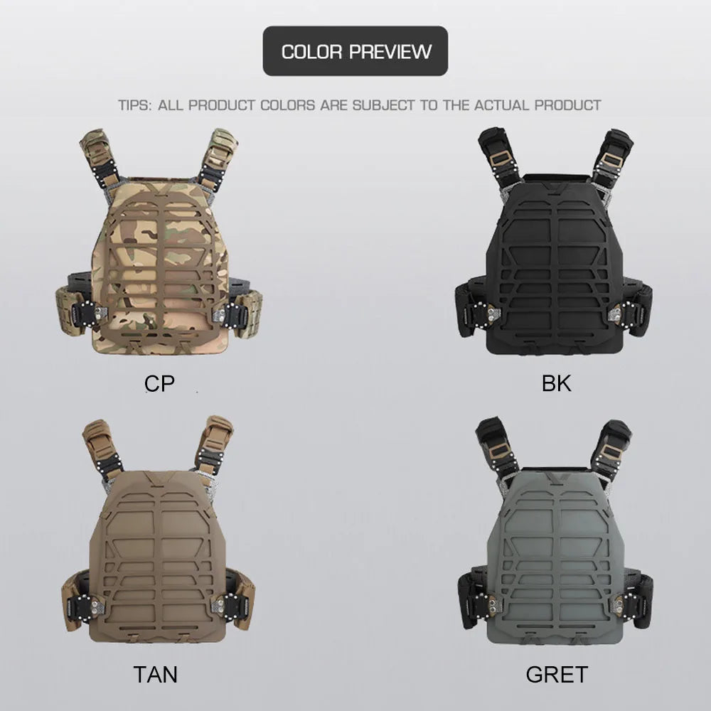 Tactical Vest Quick Release Lightweight MOLLE Hunting Airsoft Paintball Vest Men Outdoor Training Gear