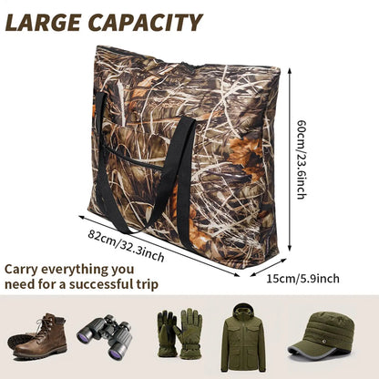 Hunting Bags For Men Waterproof Scent Control Meat Carry Tote 600D Oxford Cloth Hunting Gear Storage Bag With Handles For Men