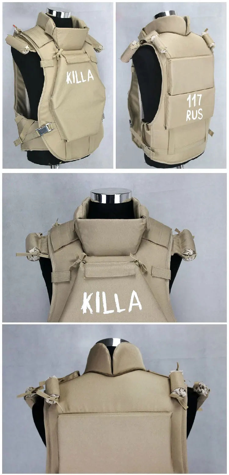 Russian Tactical Airsoft 6b13 Vest Hunting Shooting Killa Armor Helmet EVA Lined Tactical Vest Outdoor CS Tarkov Accessories