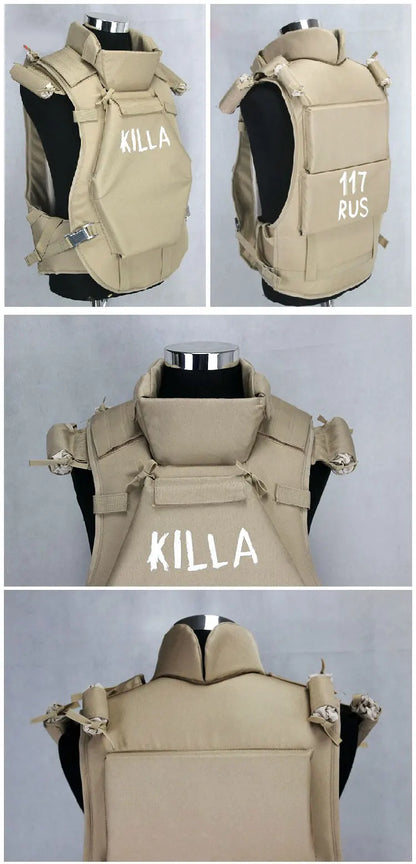 Russian Tactical Airsoft 6b13 Vest Hunting Shooting Killa Armor Helmet EVA Lined Tactical Vest Outdoor CS Tarkov Accessories