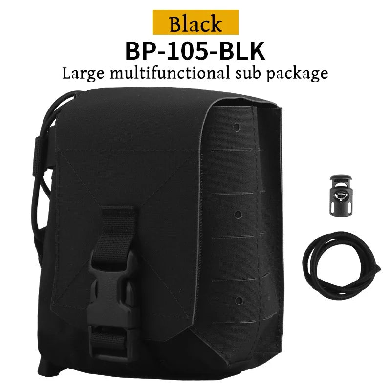 Multi-purpose Mutant Pouch Harris 152 MPU5 Radios Water Bottles Bag Night Vision Goggles 556 Mag Carrier MOLLE Airsoft
