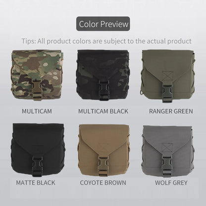 ARC Tactical Bag Large Capacity MOLLE Utility Pouch 5.56 7.62 40MM SAW 200RND PMAG D60 Mag Pouch Airsoft Hunting Accessory