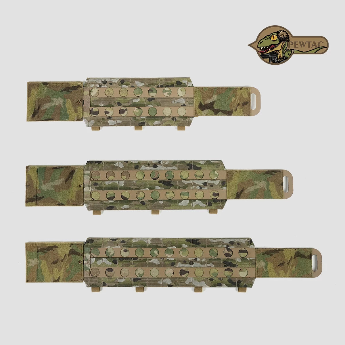 PEW Tactical Vest 5 AC'' Assault - Attack Side Panel Molle Cummerbund for FCPC Plate Carrier Vest Imported CURV Board UA111