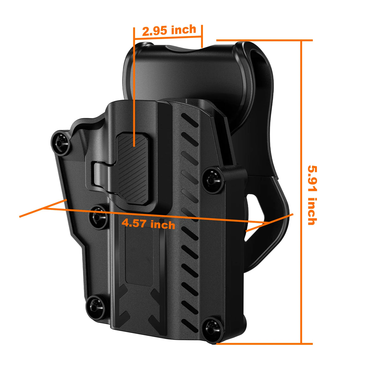 Universal Pistol Holster For Glock G17 G19 G19X G26 G43 G43X 1911 P220 P320 Universal Handgun Series Hunting Accessories