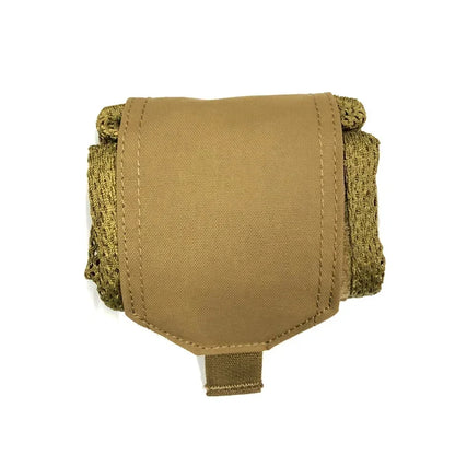 Tactical Dump Drop Pouch EDC Molle Mesh Bag Airsoft Foldable Magazine Ammo Mag Pouches Storage Recycling Gear