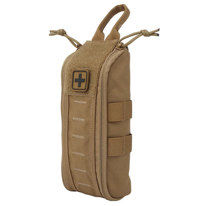 Quick Access MOLLE Medical Pouch Portable First Aid Organizer for Outdoor Airsoft Emergency Gear