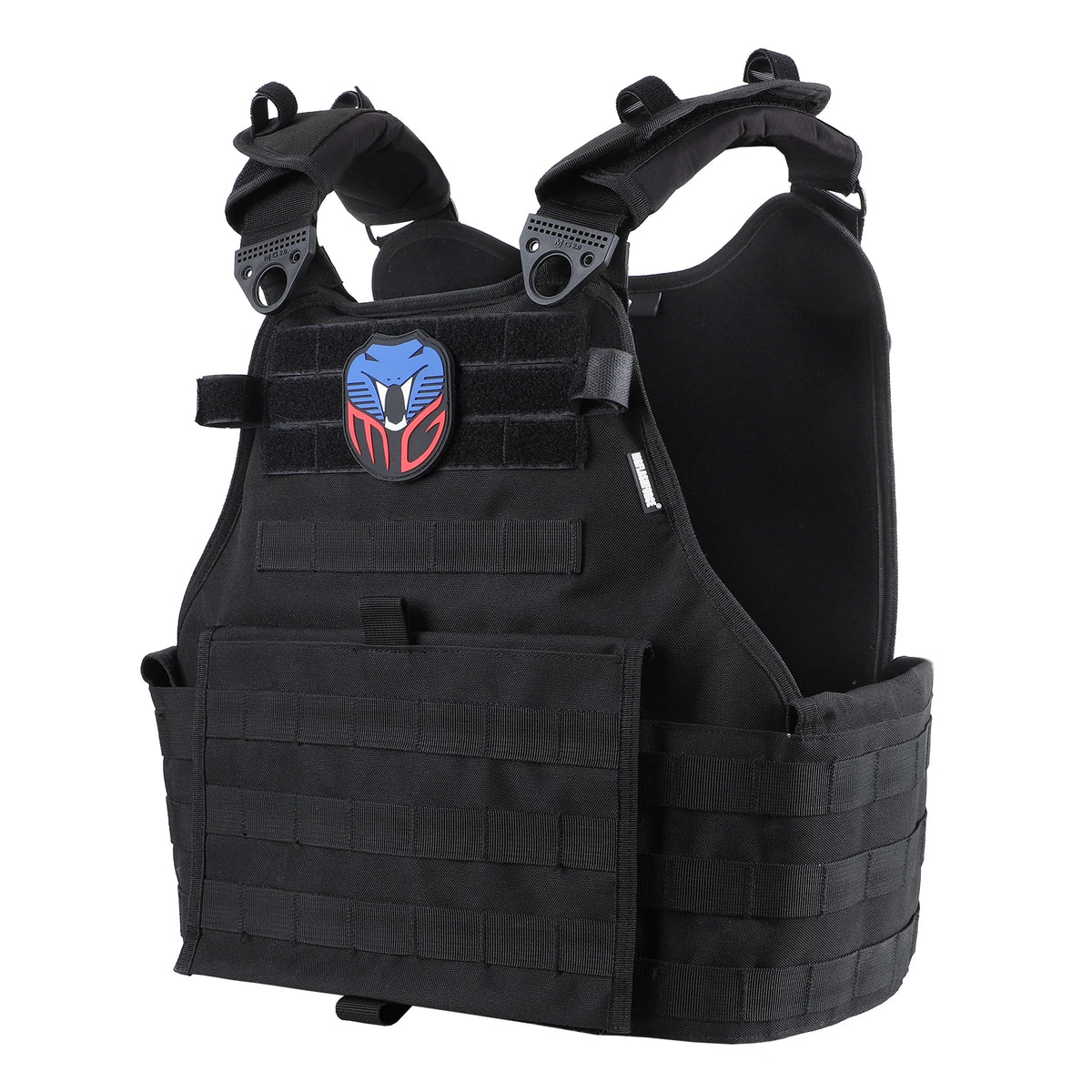 MGFLASHFORCE Tactical Vest for Men Military Molle Lightweight Plate Carrier Airsoft Paintball Army Combat Vest