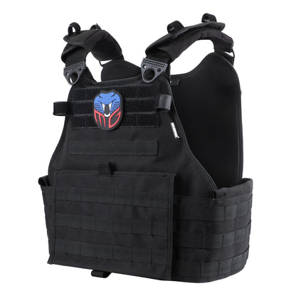 MGFLASHFORCE Tactical Vest for Men Military Molle Lightweight Plate Carrier Airsoft Paintball Army Combat Vest