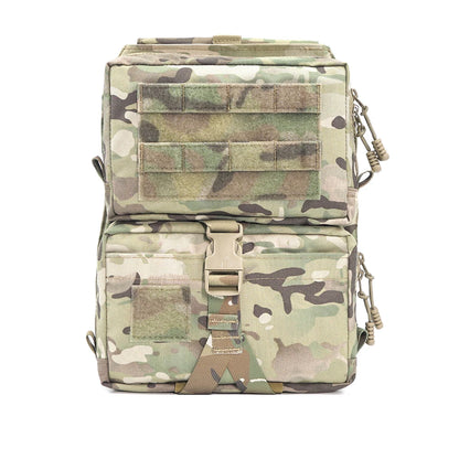 Tactical Tool Pouch Double Backpack Hook&loop Universal Pocket Airsoft Hunting Equipment Accessories Wargame Outdoor