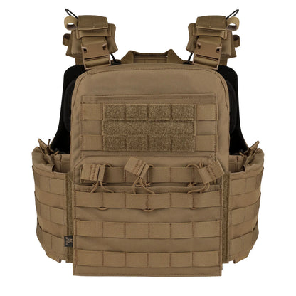 KRYDEX Tactical MOLLE CPC Plate Carrier Vest With Radio Side Pouch Mag Pouch Heavy Duty Body Armor Combat Airsoft Men Vest