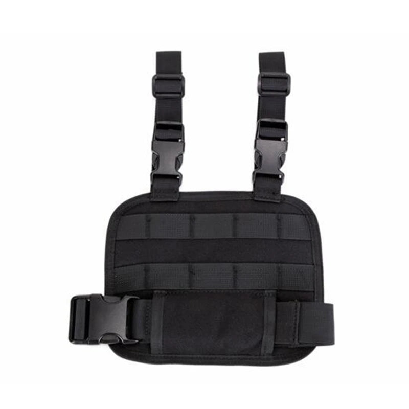 Tactical Drop Leg Platform MOLLE Adjustable Drop Leg Panel Thigh MOLLE Rig with Adjustable Belt & Thigh Straps