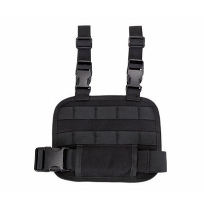 Tactical Drop Leg Platform MOLLE Adjustable Drop Leg Panel Thigh MOLLE Rig with Adjustable Belt & Thigh Straps