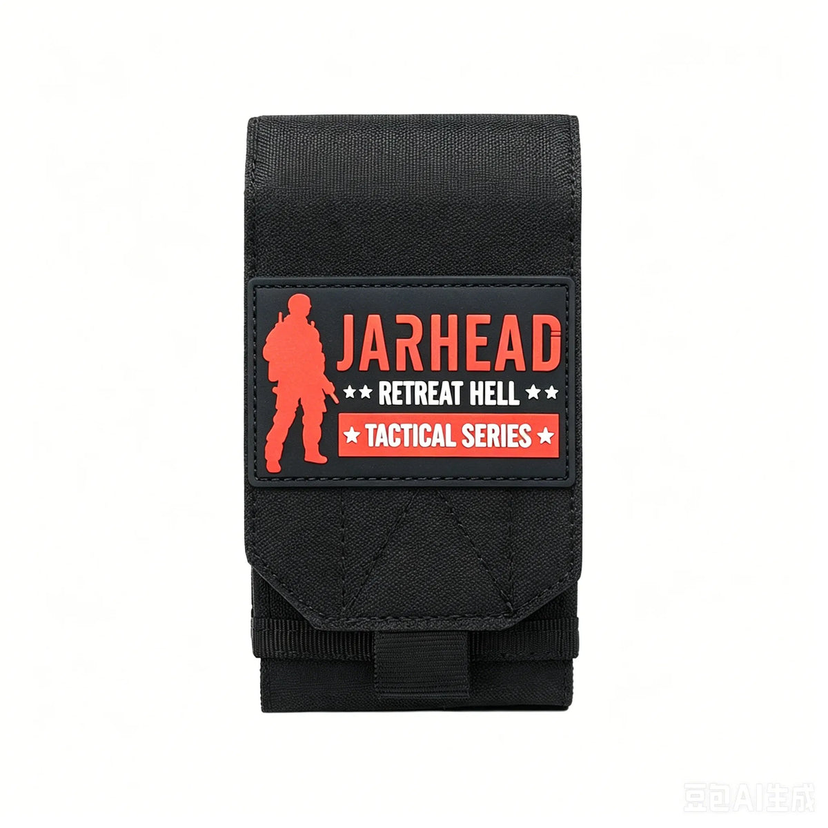 Molle Double Layered Cell Phone Pouch Waist Bag Tactical EDC Pouch Holder Outdoor Hiking Accessories Camping Mobile Phone Pack