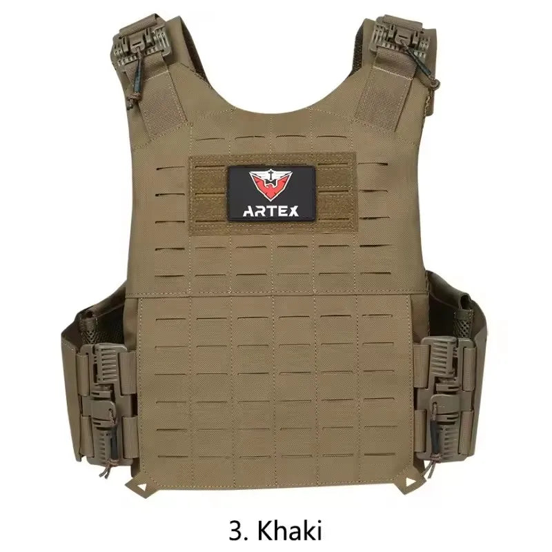 Tactical Vest Outdoor Hunting Plate Carrier Protective Adjustable Vest Airsoft Carrier Combat Equipment 6094 vest
