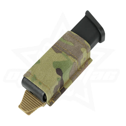 OPHIDIAN MOLLE Mag Pouch FAST 9MM Single/Double Mag Bag Hunting CS Games Air soft Holder With Nylon Support Clip