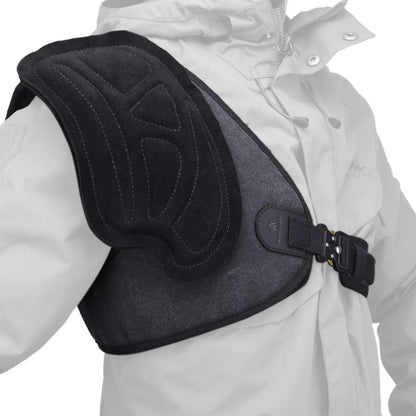 Canvas Leather Shooting Recoil Pad Shoulder Pad Adjustable Rifle Shotgun Field Shield