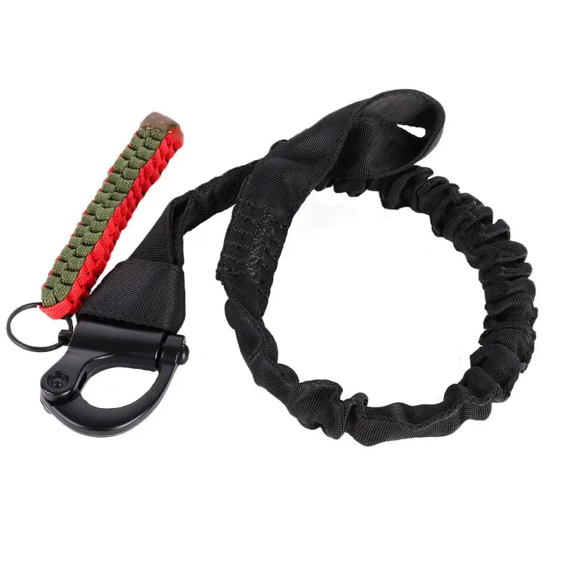 Tactical Quick Release Safety Rifle Sling Lanyard Strap Rope Line Climbing Rope Airsoft Protective Sling Hunting Airsoft Gear