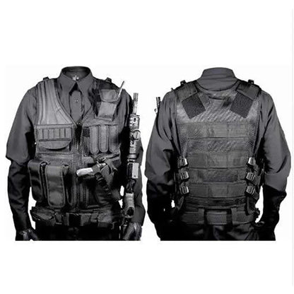 Molle Tactical Vest Combat Body Armor Vests Security Guard Hunting Army Outdoor CS War Game Airsoft Adjustable Training Jacket