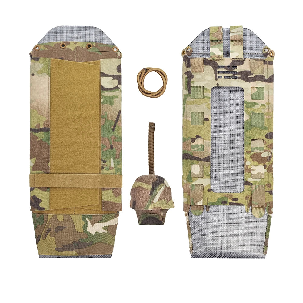 Tactical Tool Sleeve for FCPC V5 Vest Hunting Accessories Tool Storage Compartment