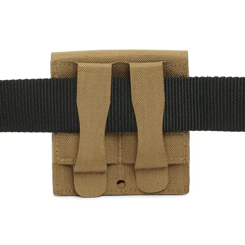 Tactical Mini Molle Utility Pouch Essential Medical IFAK Pouch General Purpose Micro GP Pouch Flashlight Earplug Holder EDC Gear