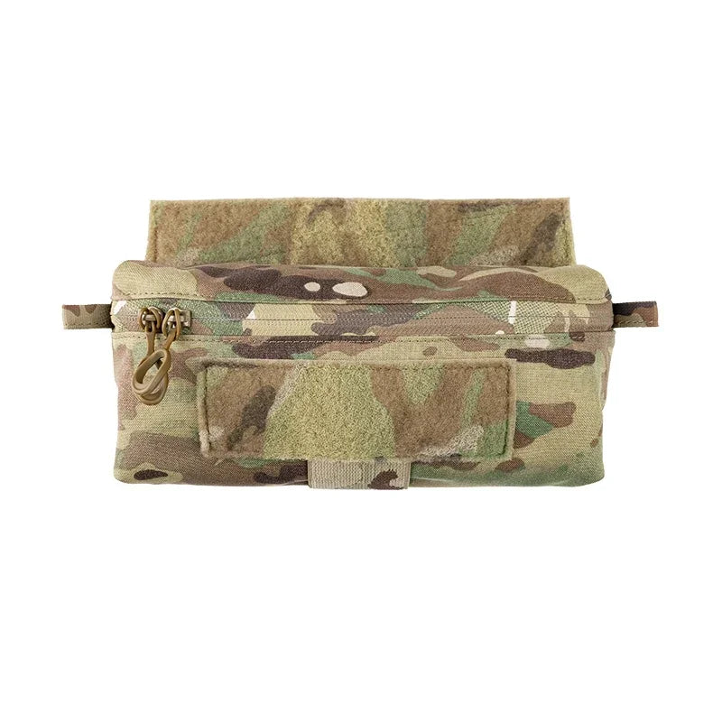 Tactical Drop Pouch D3CR MK3 MK4 Dangler Abdominal Dump Pouch Fanny Pack JPC CPC LBT Vest Mini Plate Carrier Storage Bag