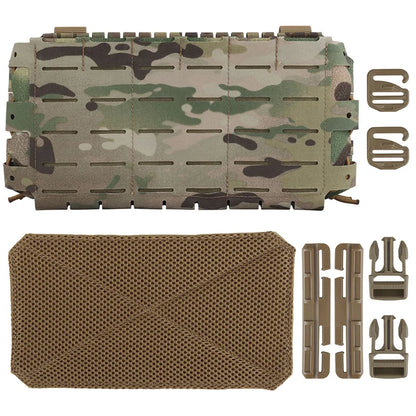 ARC Chest Rig V3 Triple 5.56 Mag Pouch Bilateral Quick Slide MOLLE Panel Airsoft Chest Rig Shoulder Strap Hunting Vest