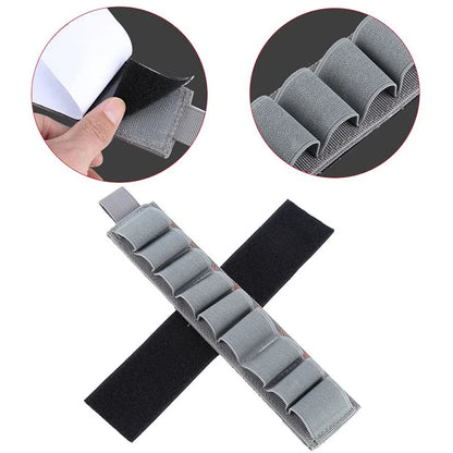 Tactical 6/9 Rounds Mag Pouch 12/20GA Cartridge Shotgun Shell Holder Magic Hook&Loop Rifle Bullet Cartridge Holder