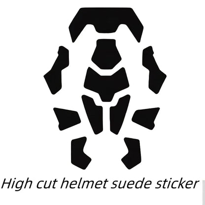 Outdoor Hunting high top helmet suede sticker patch hook and loop sticker FAST helmet accessories