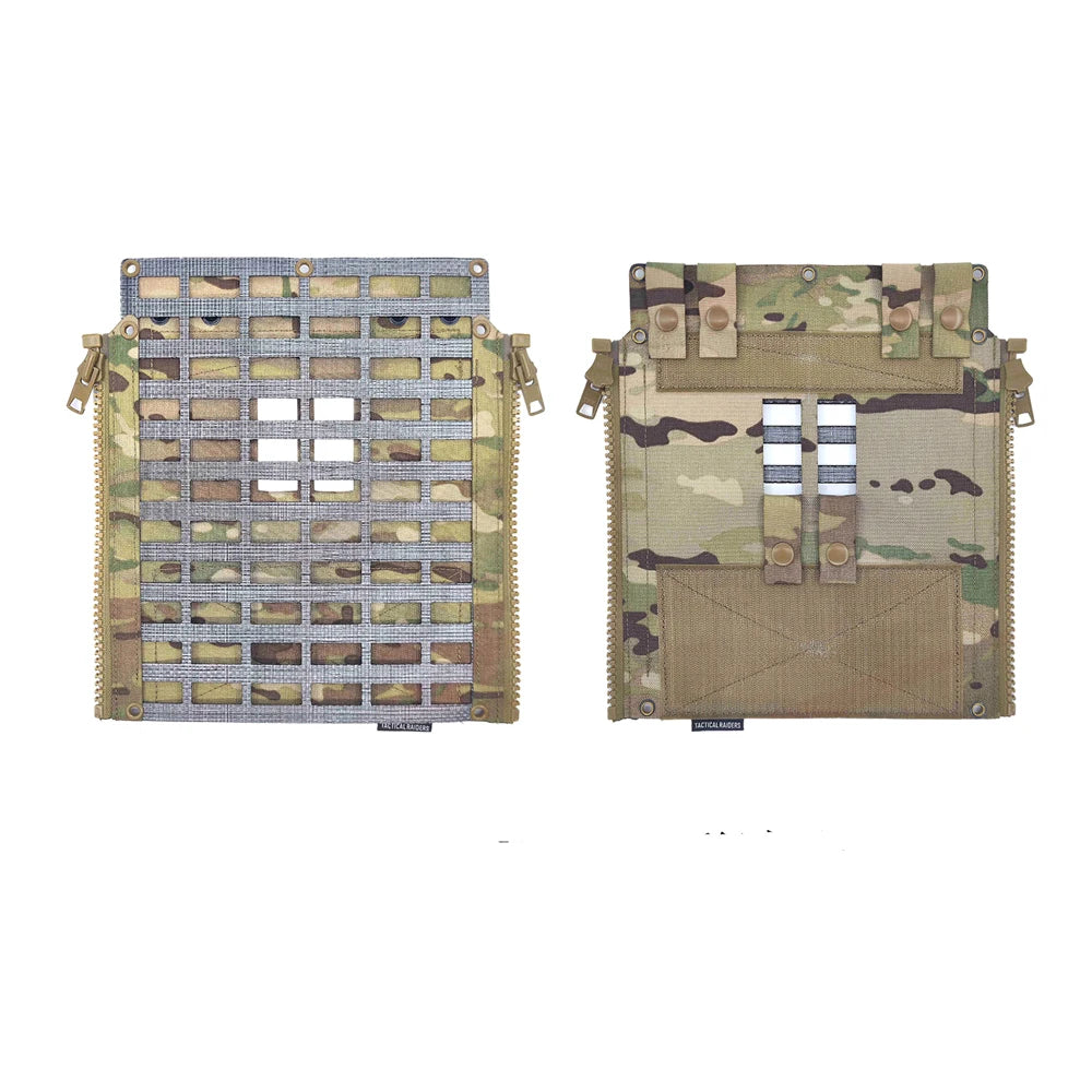 Multifunctional Laser Cutting SS Style Molle Back Panel for Lv119 Overt Tegris
