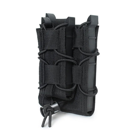5.56 9mm Magazine Pouch  AK AR M4 AR15 Double Magazine Bag Rifle Pitol Molle Mag Holster Pouch for Hunting CS Paintball