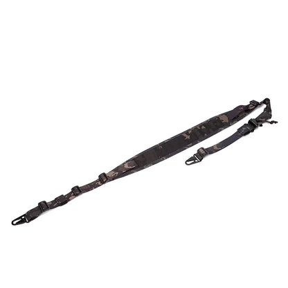 Tactical Rifle Sling Modular Strap Removable 2 Point / 1 Point 2.25" Padded Combat Shooting Hunting Accessories