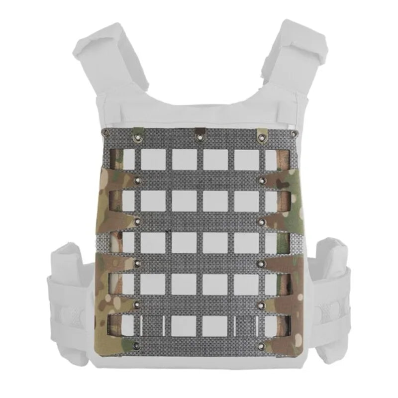 Tactical Molle Zipper Back Panel Board Lightweight Holder Expand Gear Equipment Vest Plate Carrier Hunting Protective Vest